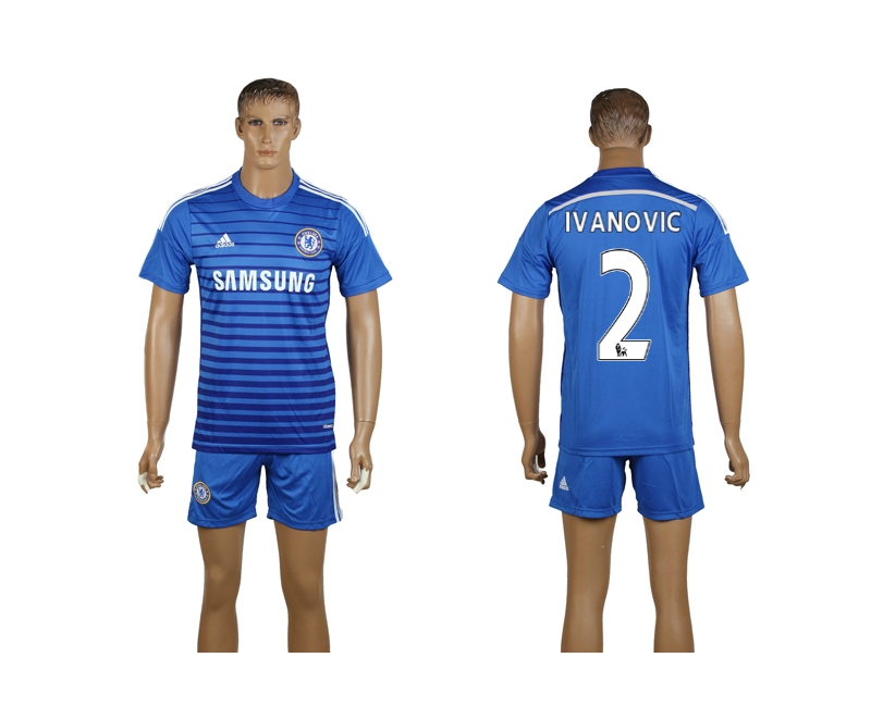 2014-15 Chelsea 2 Ivanovic Home Jerseys