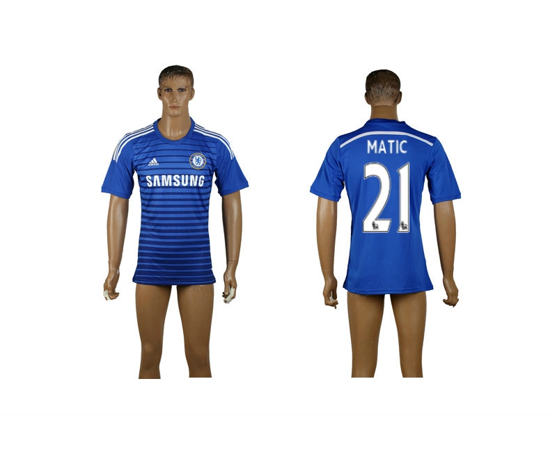 2014-15 Chelsea 21 Matic Home Thailand Jerseys