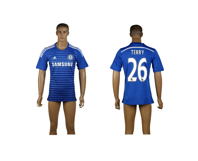 2014-15 Chelsea 26 Terry Home Thailand Jerseys