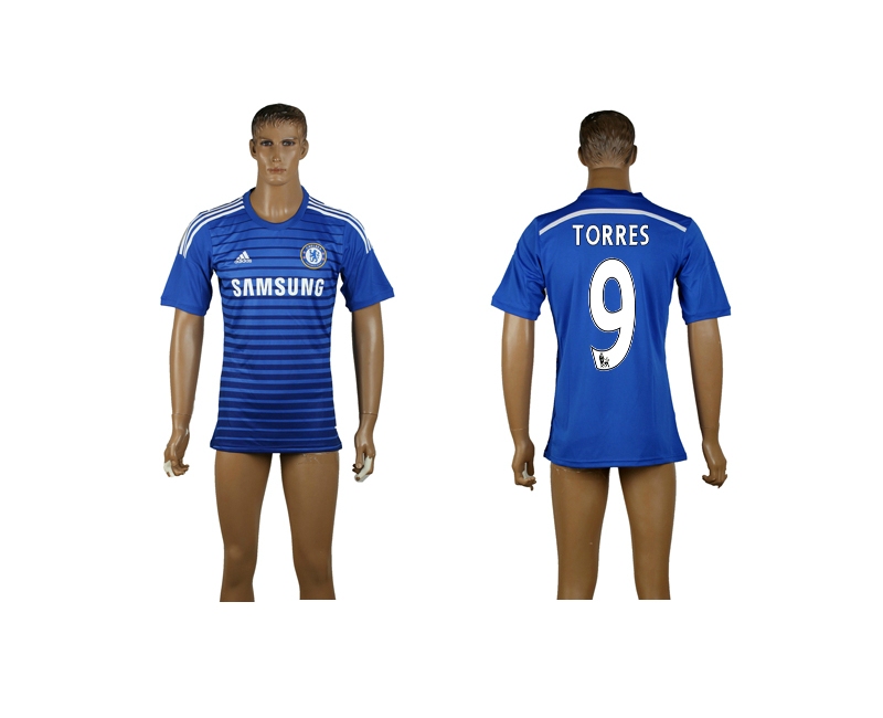 2014-15 Chelsea 9 Torres Home Thailand Jerseys