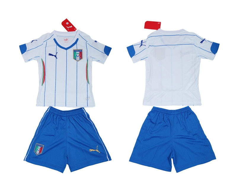 2014 World Cup Italy Away Youth Jerseys