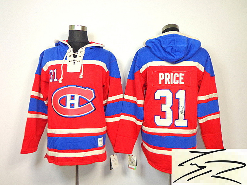 Canadiens 31 Price Red Signature Edition Jersey