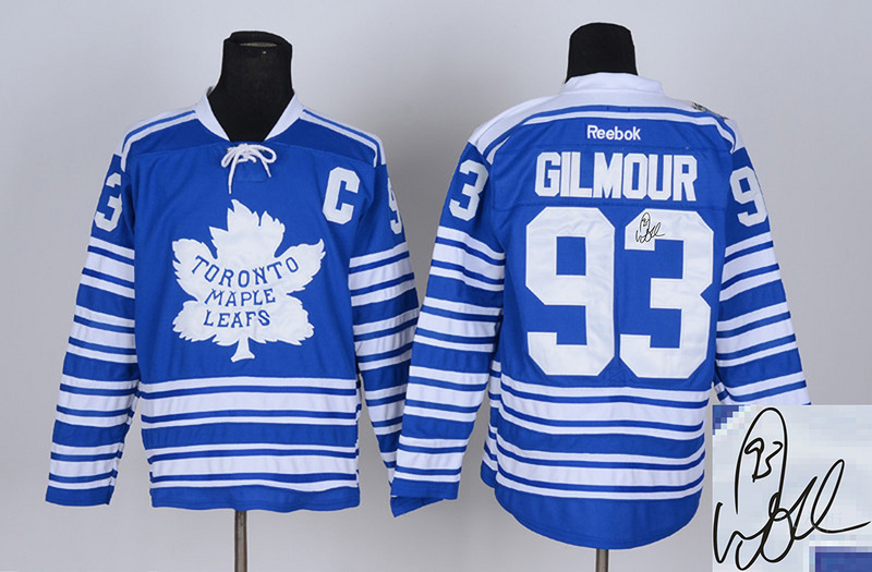 Maple Leafs Blue Winter Classic Signature Edition Jerseys - Click Image to Close