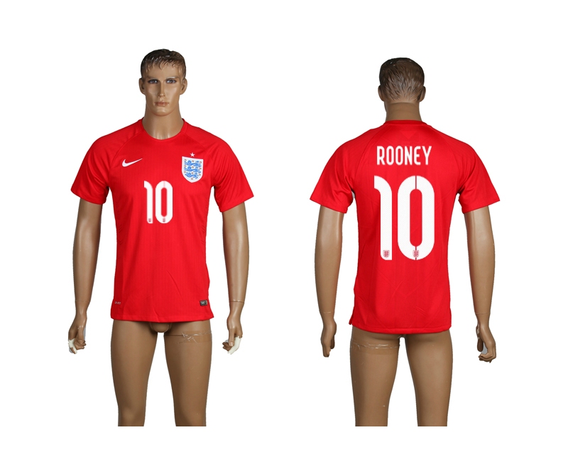 2014 World Cup England 10 Rooney Away Thailand Jerseys 2014 World Cup England 10 Rooney Away Thailand Jerseys