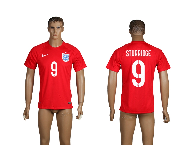 2014 World Cup England 9 Sturridge Away Thailand Jerseys