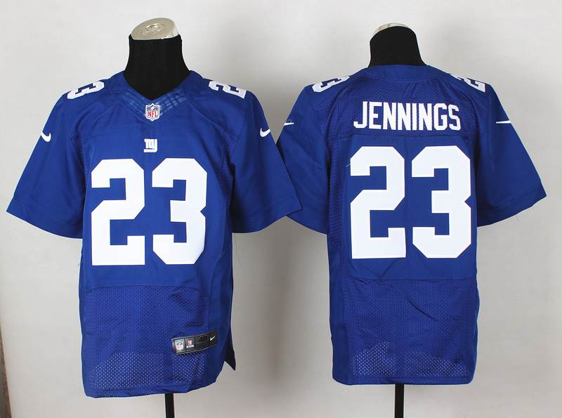 Nike Giants 23 Jennings Blue Elite Jerseys Nike Giants 23 Jennings Blue Elite Jerseys