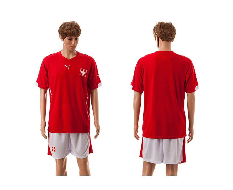 Switzerland 2014 World Cup Home Soccer Jerseys