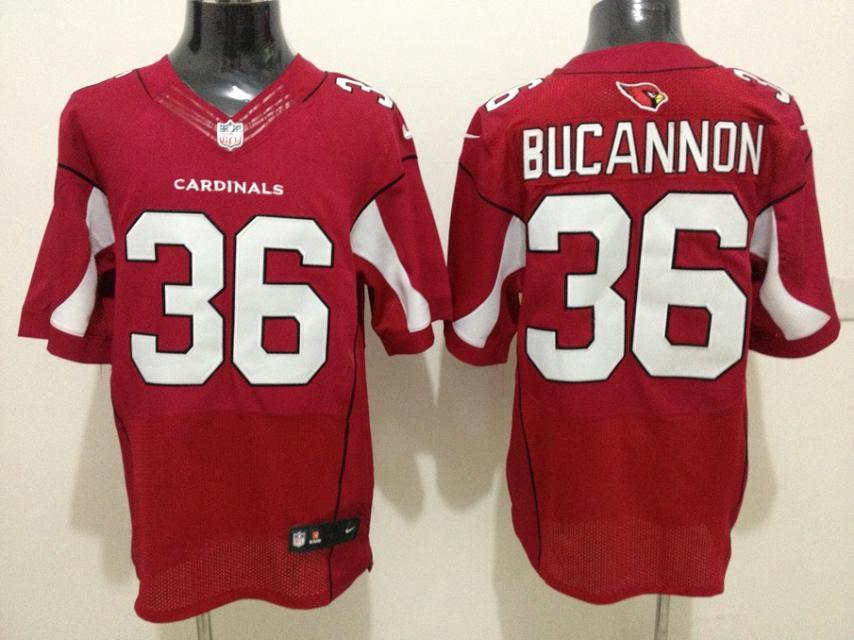 Nike Cardinals 36 Bucannon Red Elite Jersey
