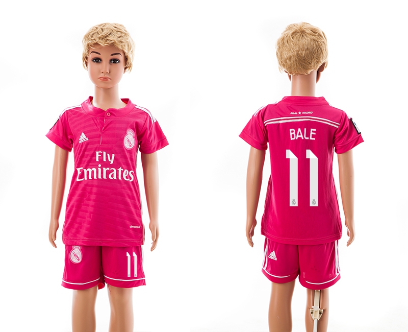 2014-15 Real Madrid 11 Bale Away Youth Jerseys