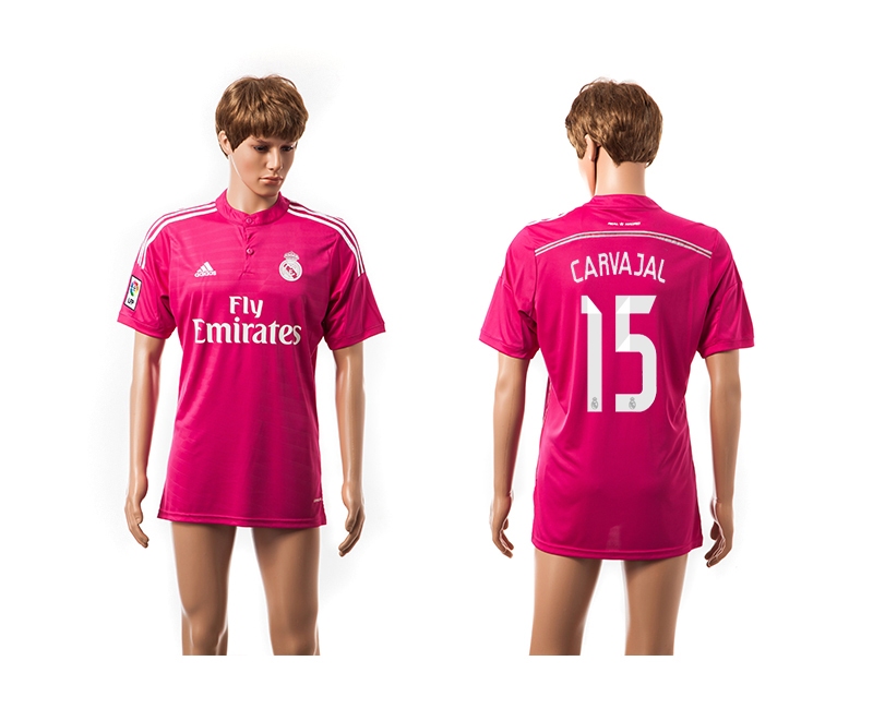 2014-15 Real Madrid 15 Carvajal Away Thailand Jerseys 2014-15 Real Madrid 15 Carvajal Away Thailand Jerseys