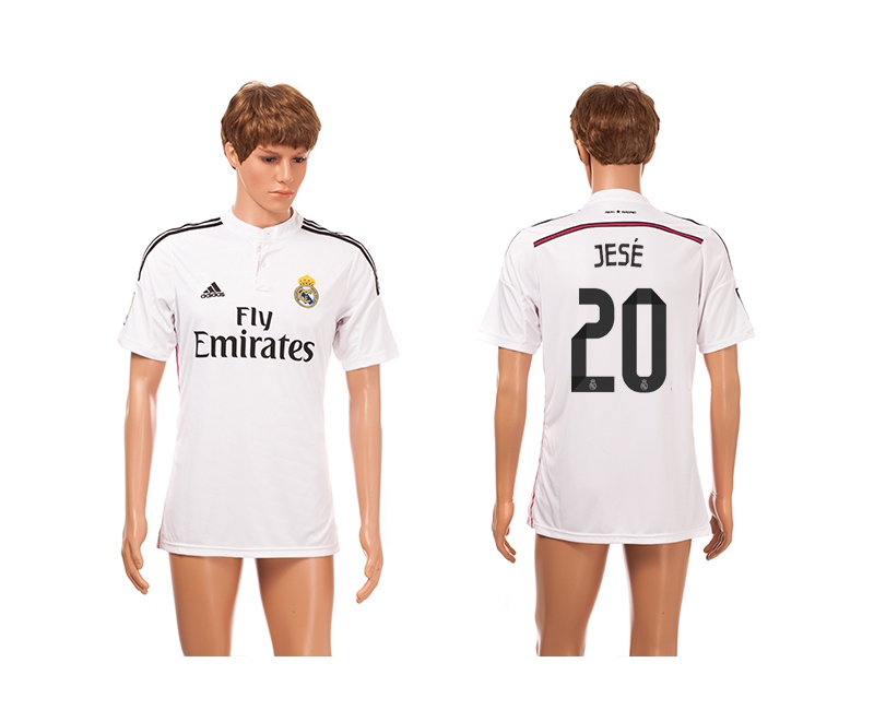 2014-15 Real Madrid 20 Jese Home Thailand Jerseys