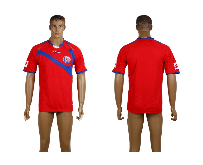 Costa Rica 2014 World Cup Home Thailand Jerseys