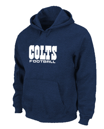 Nike Colts Blue Hoodies - Click Image to Close