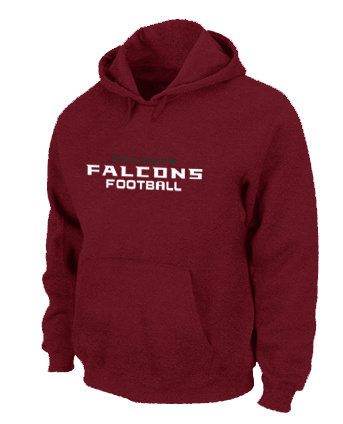 Nike Falcons Red Hoodies - Click Image to Close