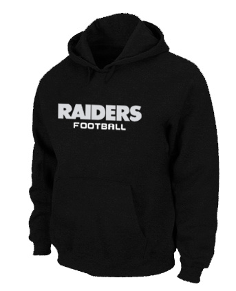 Nike Raiders Black Hoodies - Click Image to Close