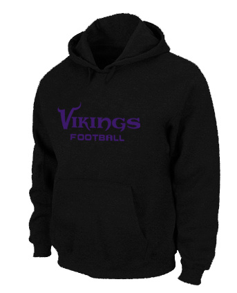 Nike Vikings Black Hoodies