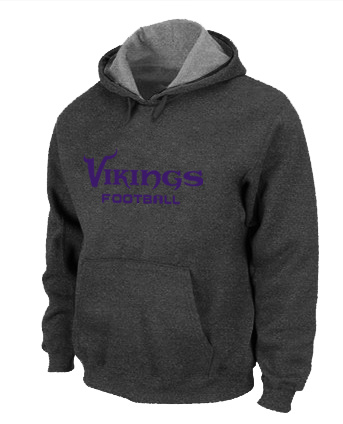Nike Vikings D.Grey Hoodies