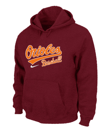 Nike Orioles Red Hoodies - Click Image to Close