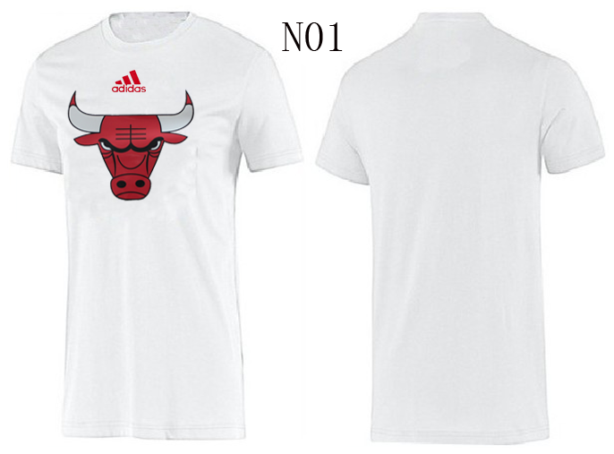 Bulls New Adidas T-Shirts5