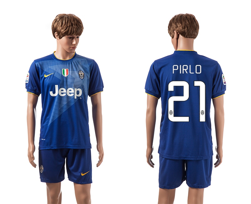 2014-15 Juventus 21 Pirlo Away Jerseys