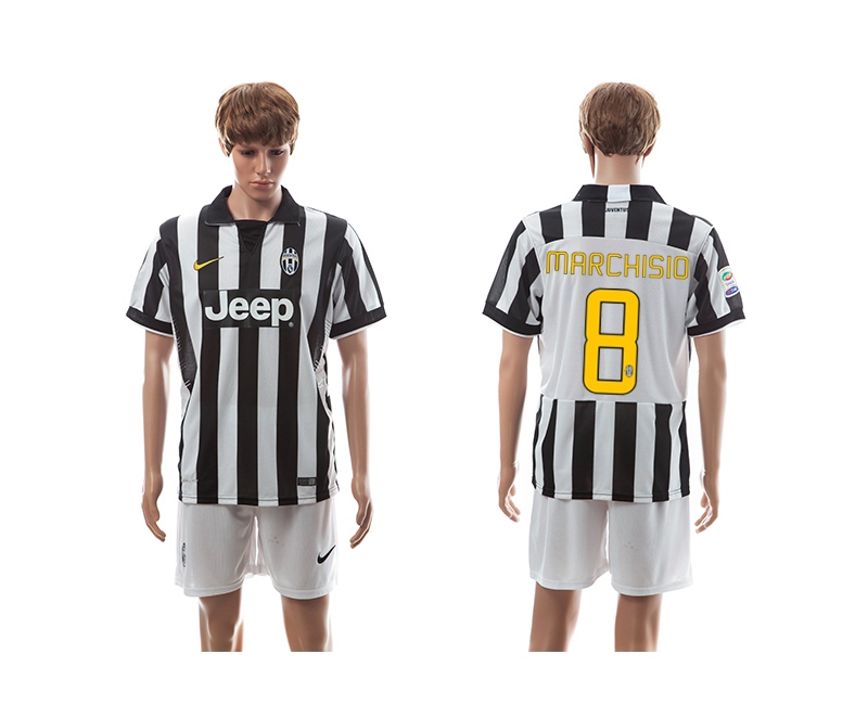 2014-15 Juventus 8 Marchisio Home Jerseys