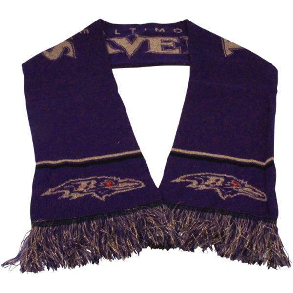Ravens Purple Fashion Scarf