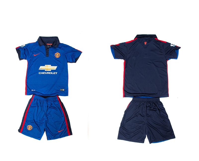 2014-15 Manchester United Third Away Youth Jerseys