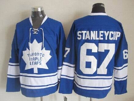 Maple Leafs 67 Stanleycup Blue Jerseys