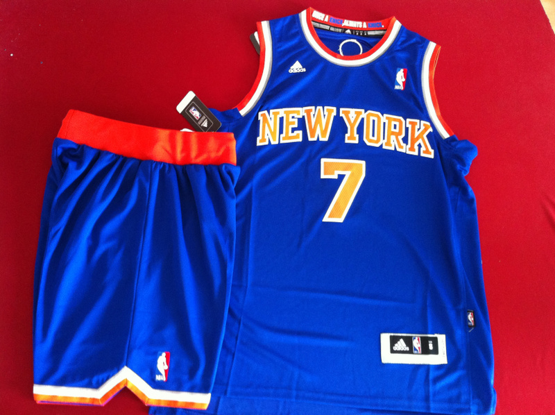 Knicks 7 Anthony Blue New Revolution 30 Suits
