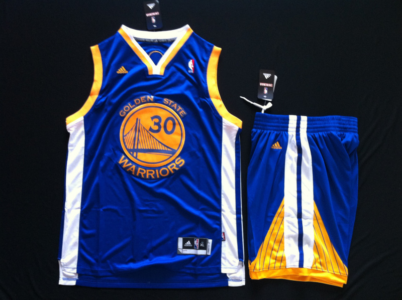 Warriors 30 Curry Blue New Revolution 30 Suits - Click Image to Close