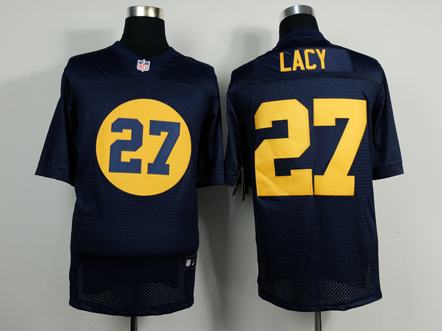 Nike Packers 27 Lacy Blue Elite Jerseys