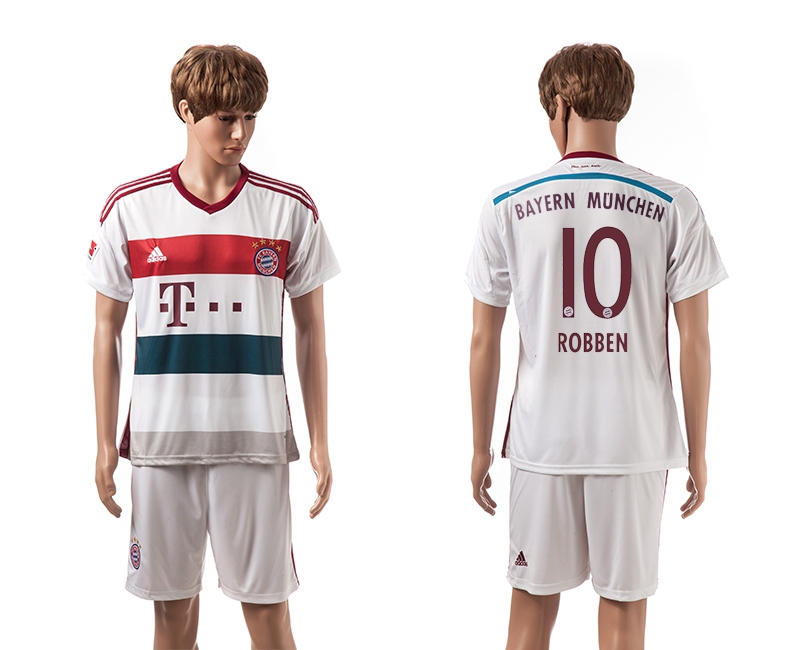 2014-15 Bayern Muchen 10 Robben Away Jerseys 2014-15 Bayern Muchen 10 Robben Away Jerseys
