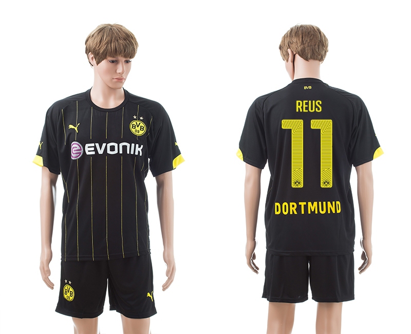 2014-15 Dortmund 11 Reus Away Jerseys