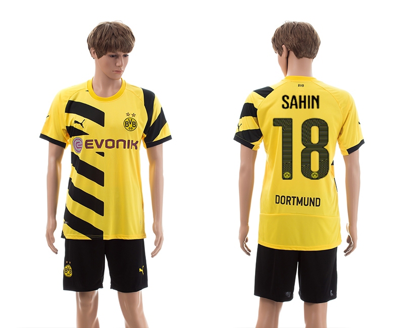 2014-15 Dortmund 18 Sahin Home Jerseys