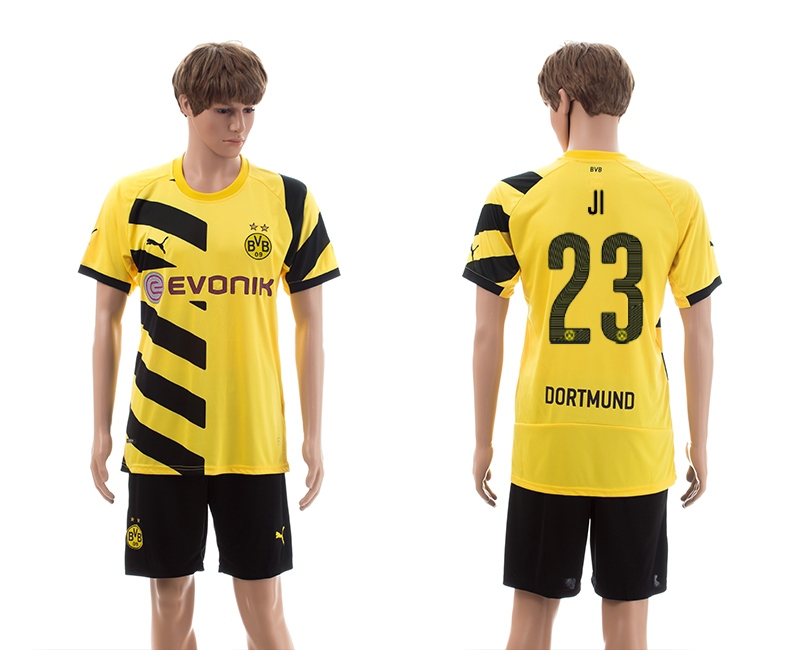 2014-15 Dortmund 23 Ji Home Jerseys