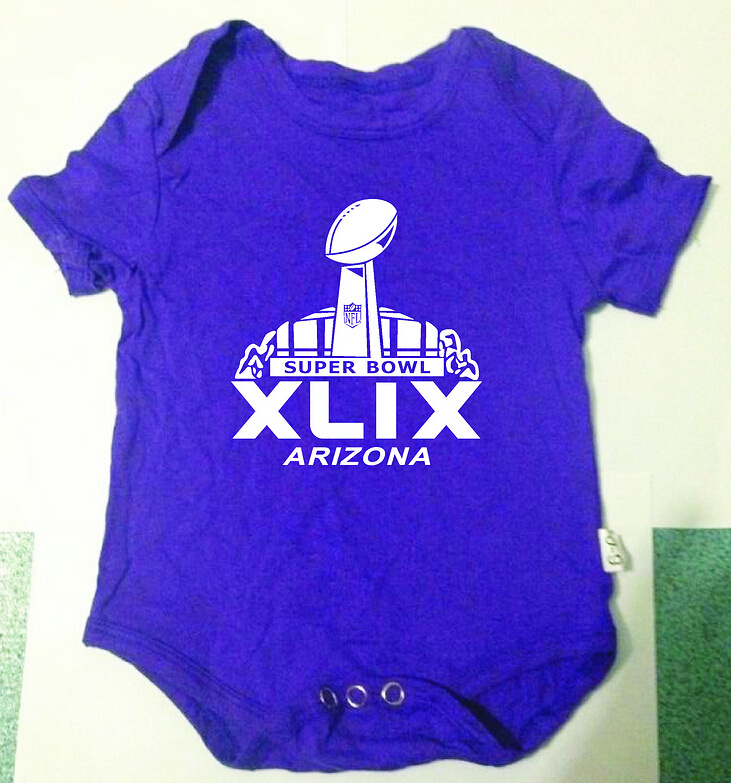 2015 Super Bowl XLIX Purple Toddler T Shirts