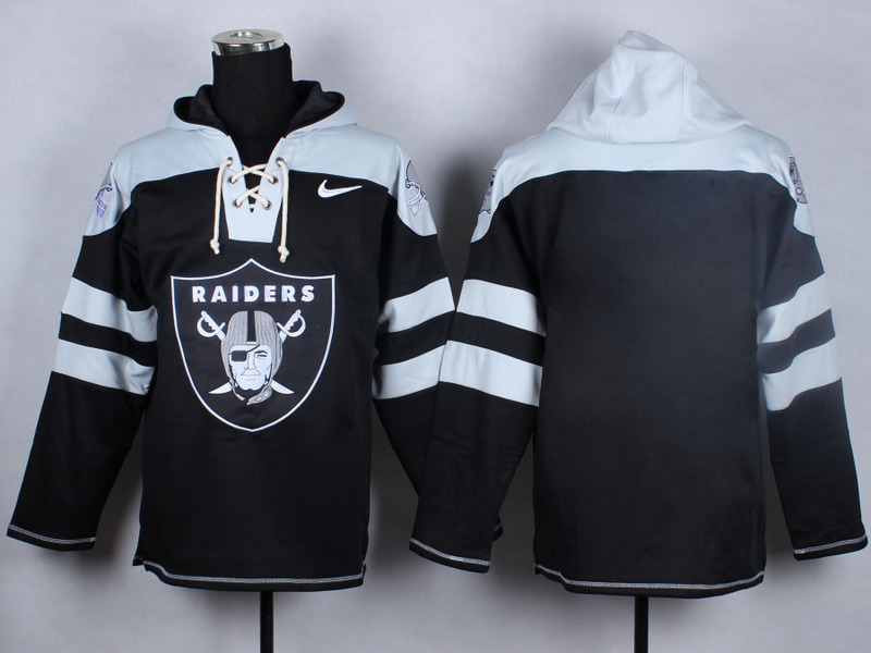 Nike Raiders Black Hooded Jerseys