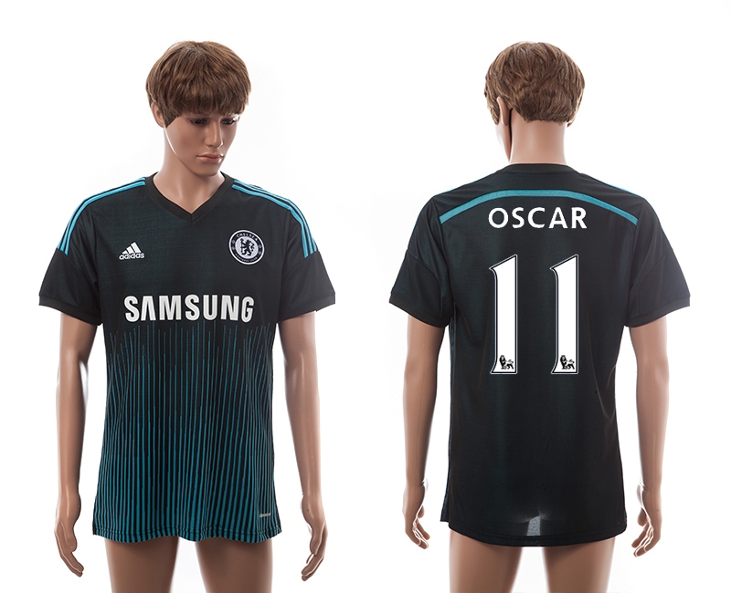 2014-15 Chelsea 11 Oscar Third Away Thailand Jerseys