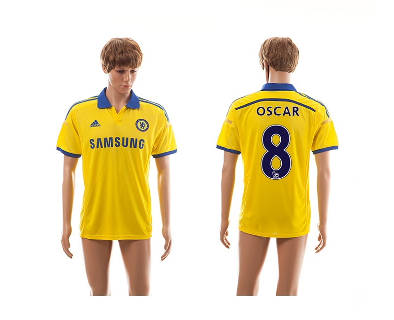 2014-15 Chelsea 8 Oscar Away Thailand Jerseys 2014-15 Chelsea 8 Oscar Away Thailand Jerseys