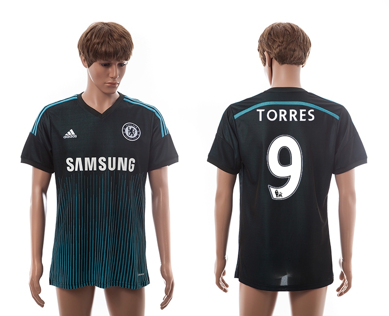 2014-15 Chelsea 9 Torres Third Away Thailand Jerseys