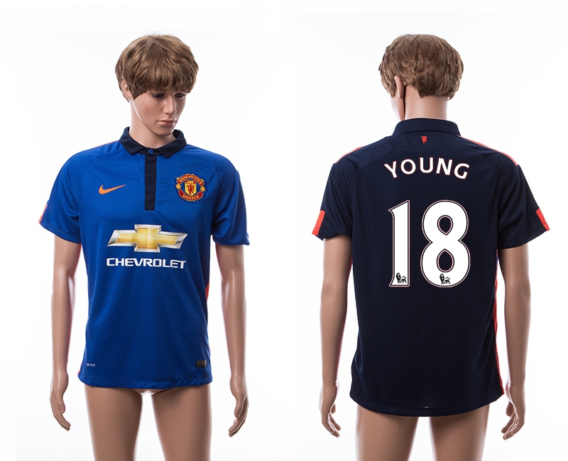 2014-15 Manchester United 18 Young Third Away Thailand Jerseys