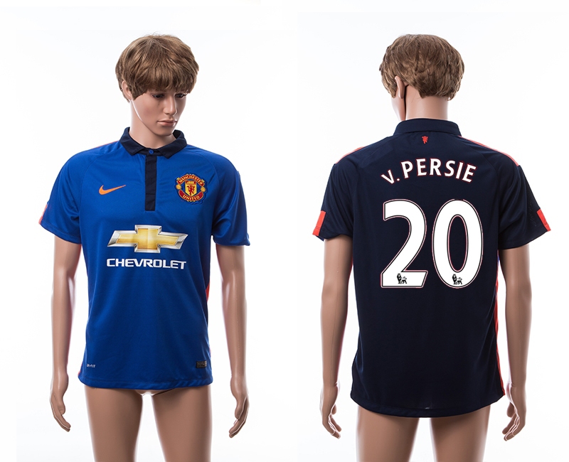 2014-15 Manchester United 20 V.Persie Third Away Thailand Jerseys 2014-15 Manchester United 20 V.Persie Third Away Thailand Jerseys