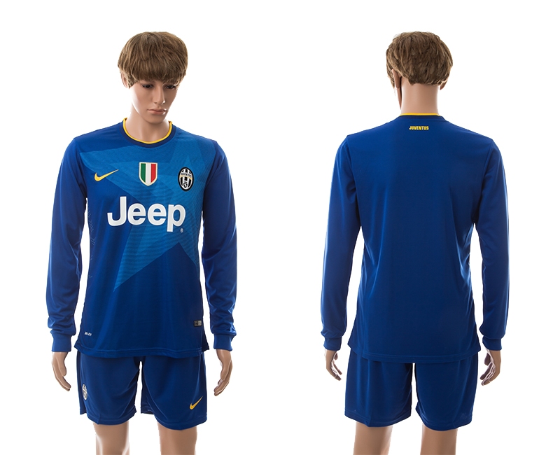 2014-15 Juventus Away Long Sleeve Jerseys