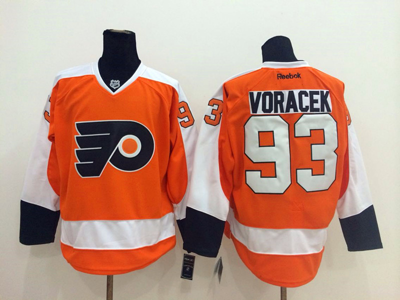 Flyers 93 Voracek Orange Jerseys