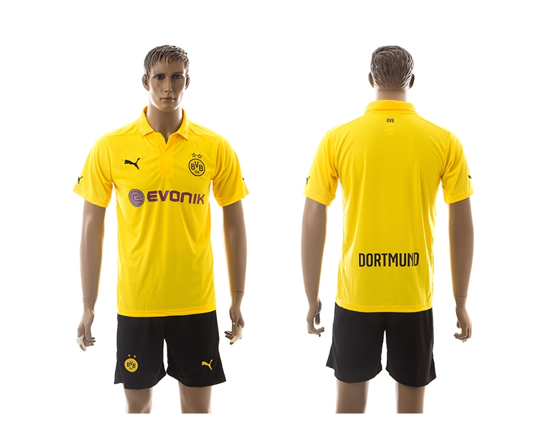 2014-15 Dortmund Third Away Soccer Jersey