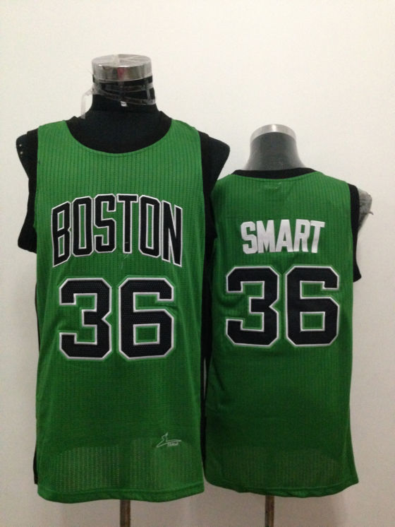 Celtics 36 Smart Green New Revolution 30 Jerseys - Click Image to Close