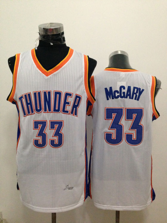 Thunder 33 McGary White New Revolution 30 Jerseys