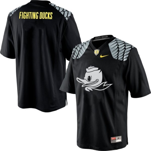 Oregon Ducks Black Fashion NCAA Jerseys