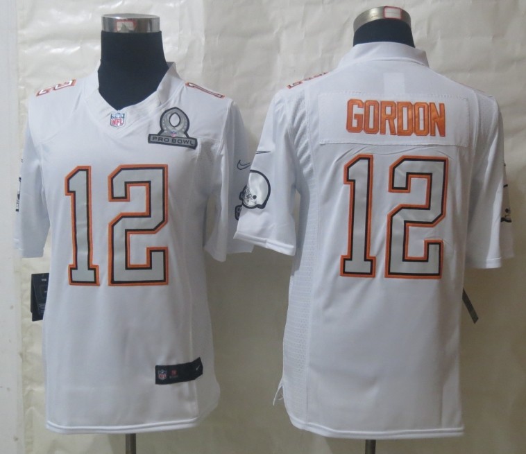 Nike Browns 12 Gordon White 2014 Pro Bowl Jerseys