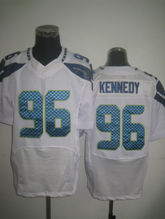 Nike Seahawks 96 Kennedy White Elite Jerseys Nike Seahawks 96 Kennedy White Elite Jerseys